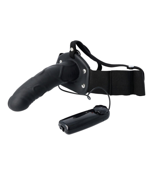 Nº 84 IMBRACATURA NERA HOLLOW 17 CM CON VIBRAZIONE