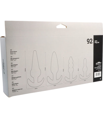 Set di tappi anali n. 92