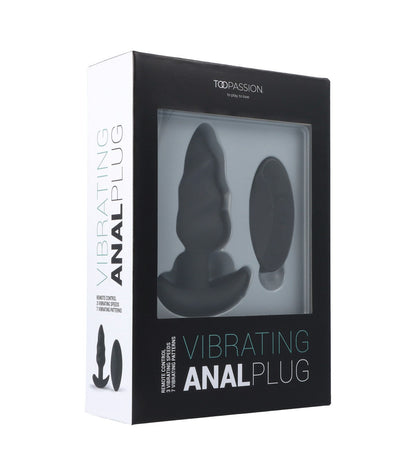 Plug anale vibrante e vorticoso di TOOPASSION