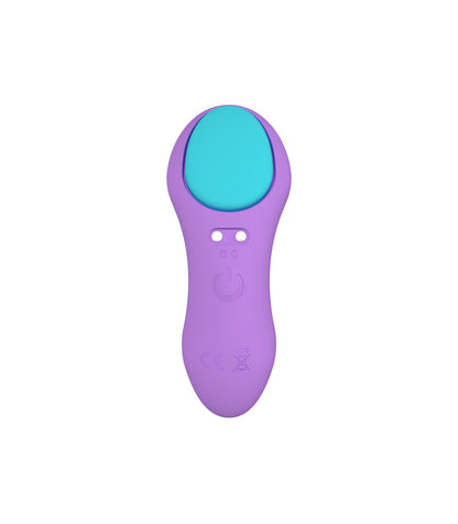 VIBRATORE A MUTANDINA CON CONTROLLO USB LILA