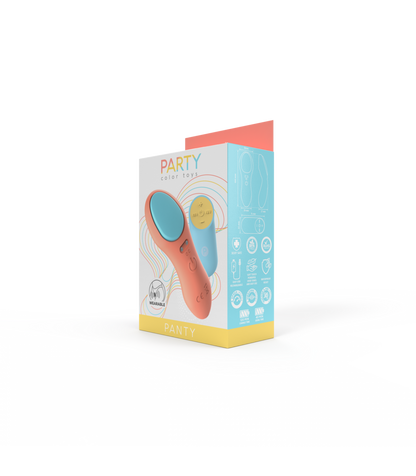 VIBRATORE A MUTANDINA CON CONTROLLO USB CORALLO
