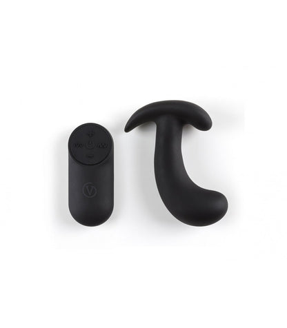 VIBRATORE ERGONOMICO PER LA PROSTATA CON TELECOMANDO