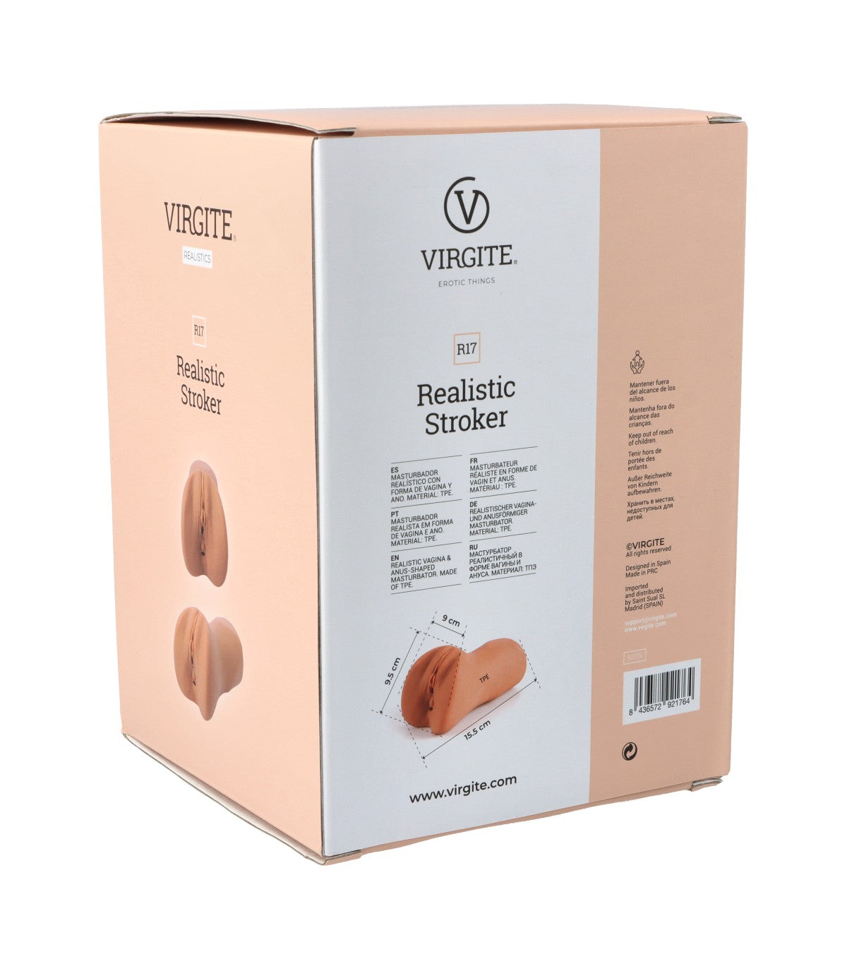 MASTURBATORE VAGINA/ANO R17 CARNE