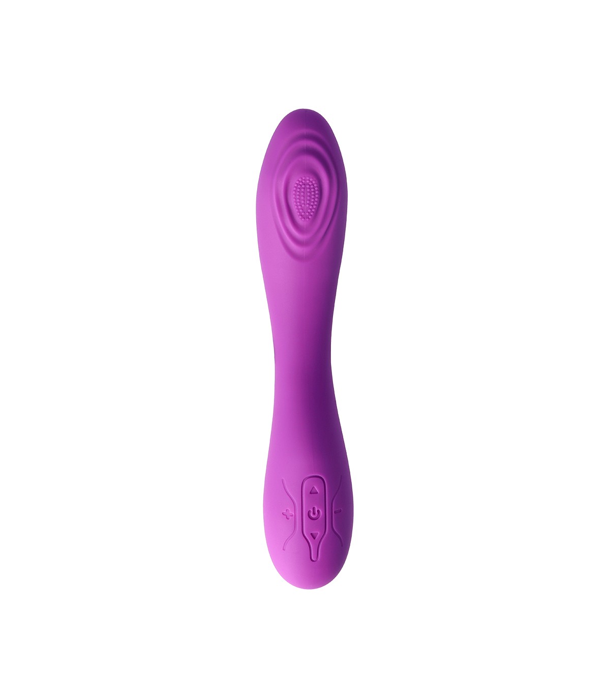 VIBRATORE RICARICABILE A TAPPING V8 VIOLA