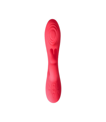 VIBRATORE RICARICABILE ROSA V9 A TAPPING