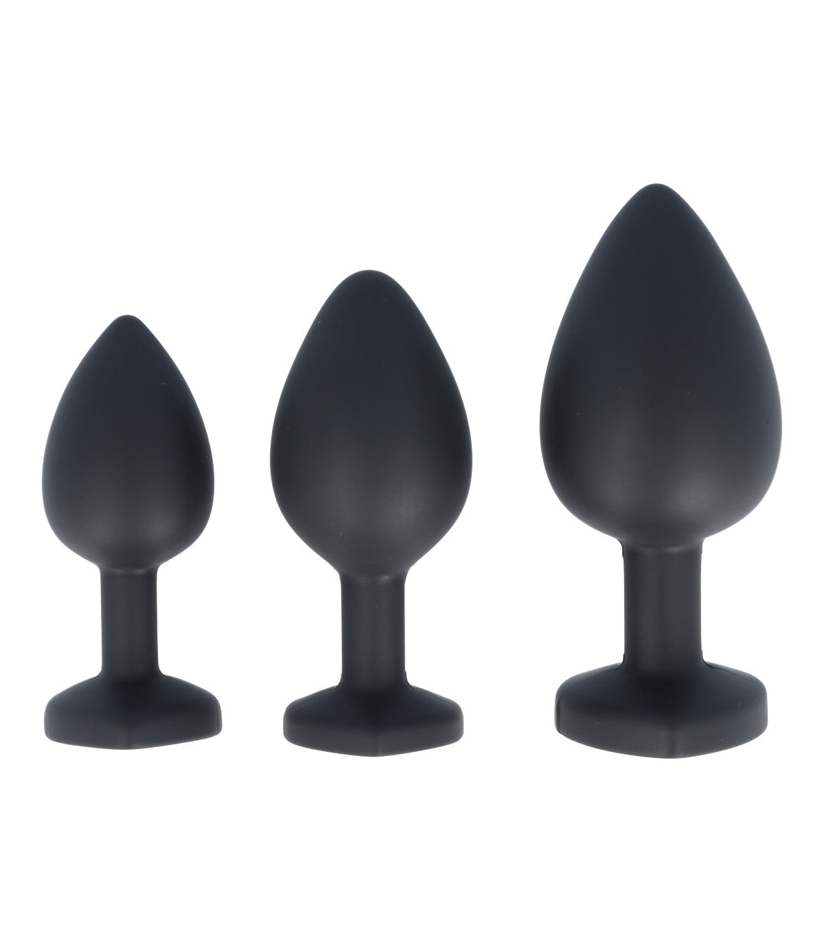 SET SPINA X3 E14 SILICONE CUORE NERO-RUBINO