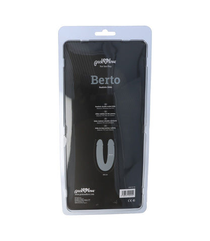 BERTO DOPPIO PENE REALISTICO 40 CM