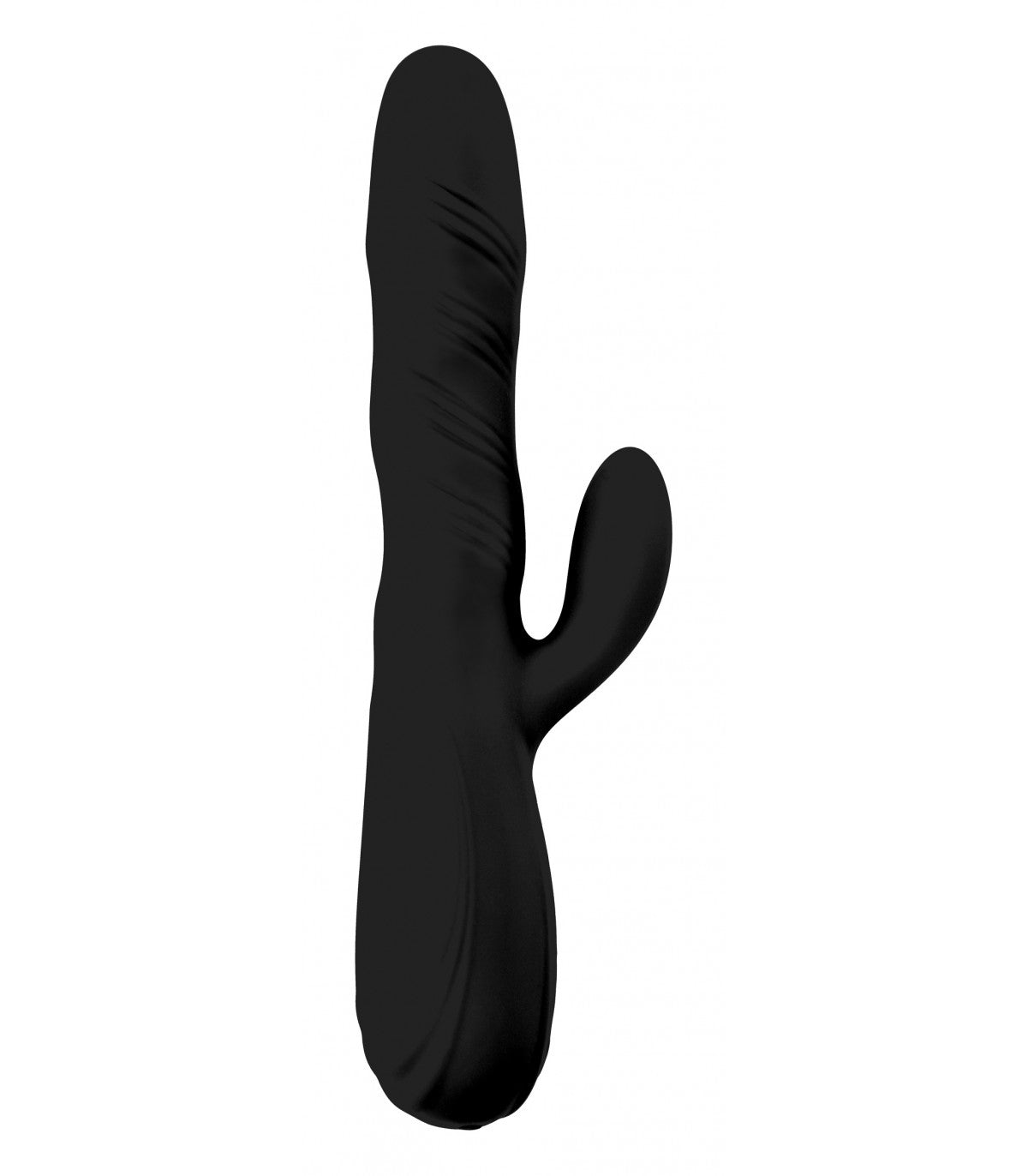 VIBRATORE ROTATORE CON STIMOLATORE CLITORIDEO NYX NERO