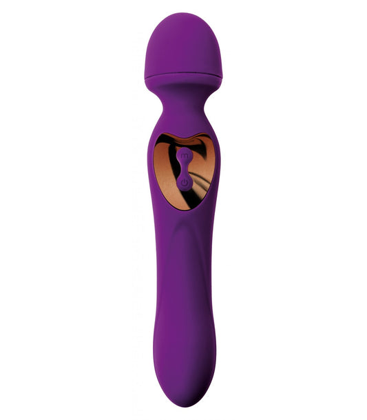 VIBRATORE A BACCHETTA 2 IN 1 VIOLA AGÔN