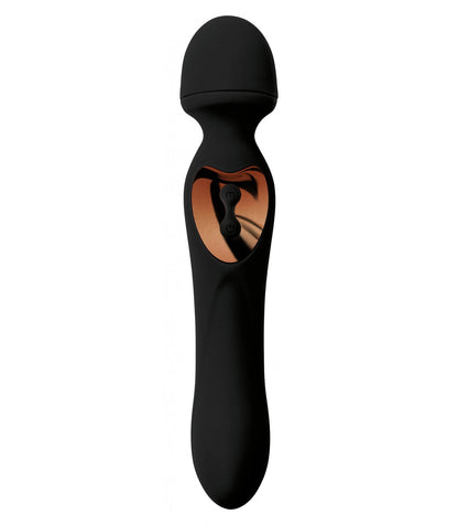 VIBRATORE A BACCHETTA 2 IN 1 NERO AGÔN