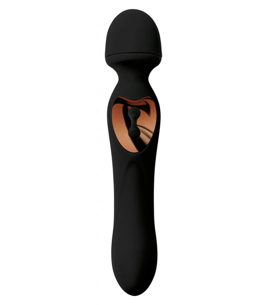 VIBRATORE A BACCHETTA 2 IN 1 NERO AGÔN