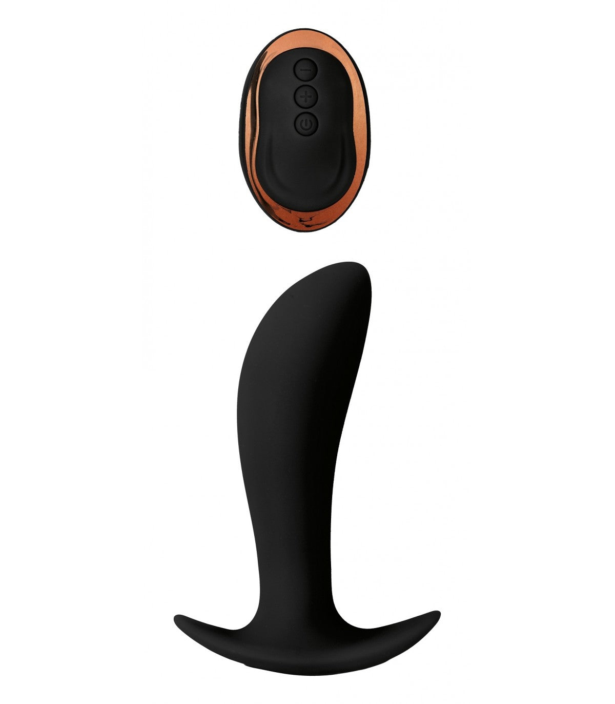 VIBRATORE PROSTATICO ATTIS NERO CON TELECOMANDO