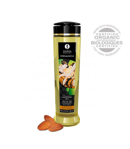 Olio da massaggio biologico alle mandorle dolci 240 ml