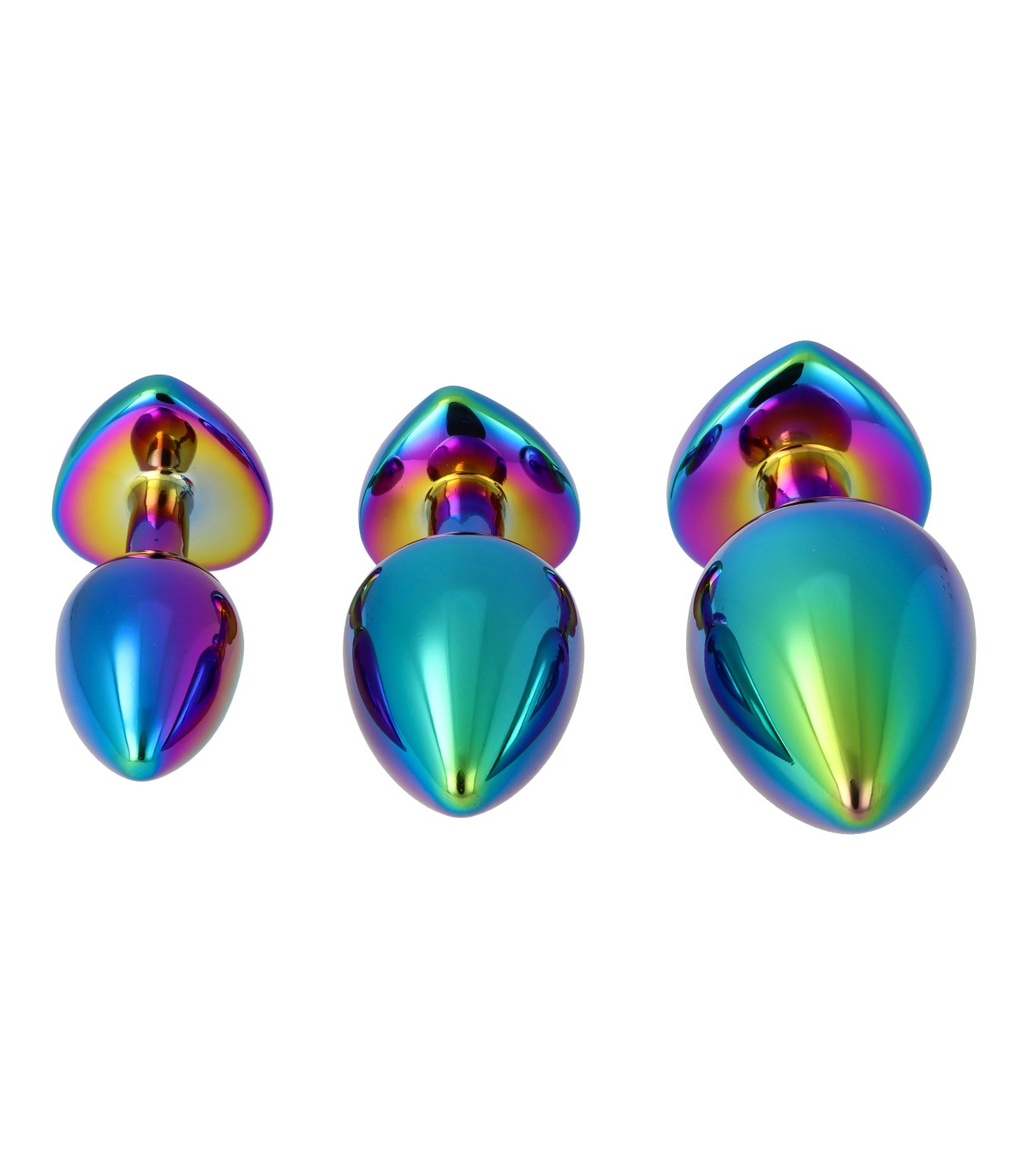 SET DI PLUG ANALI IN METALLO N. 36