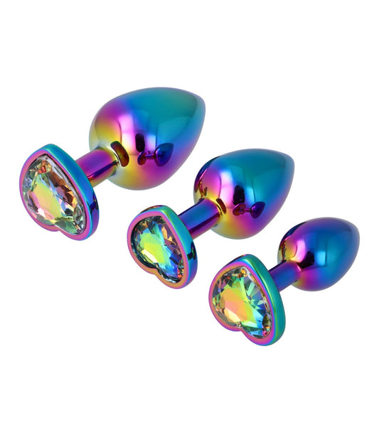 SET DI PLUG ANALI IN METALLO N. 36
