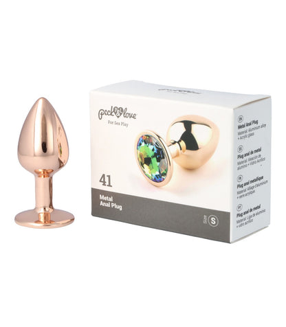 Nº 41 PLUG ANALE IN METALLO TAGLIA S