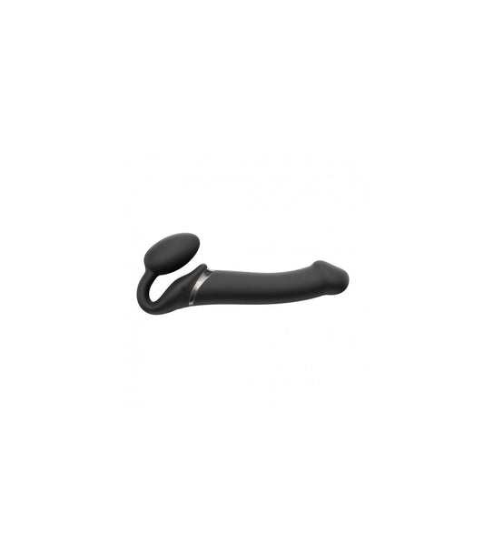 Cablaggio USB a doppia vibrazione in silicone flessibile con controller nero L