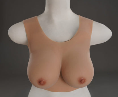 Pettorale in silicone realistico Coppa C