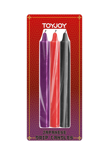 Candele giapponesi a goccia multicolori