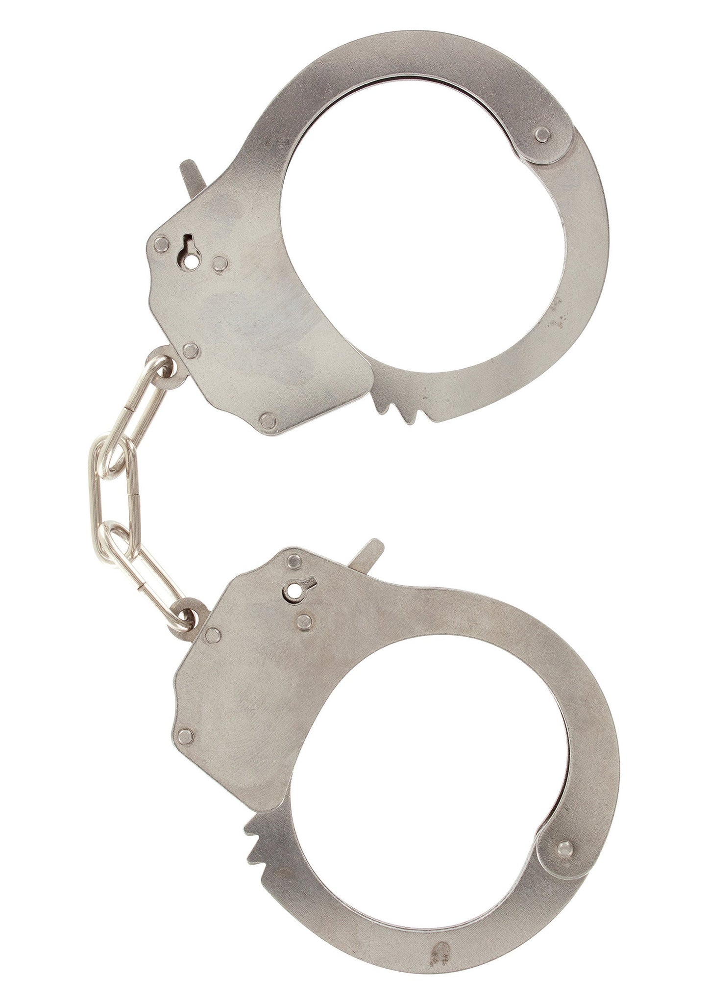 Manette in metallo argento