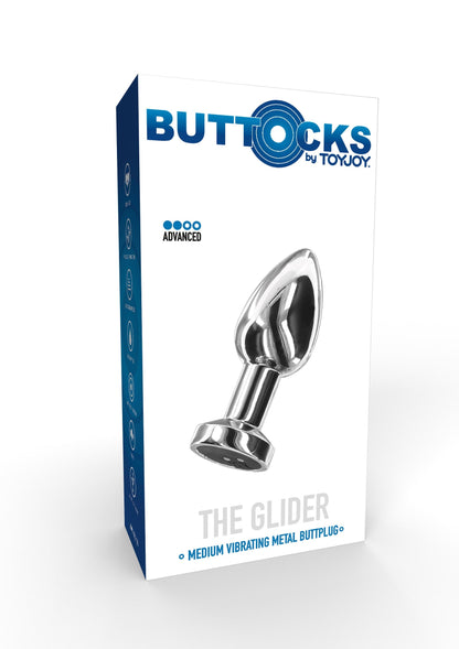 Il Glider Vibrating Plug Medium argento
