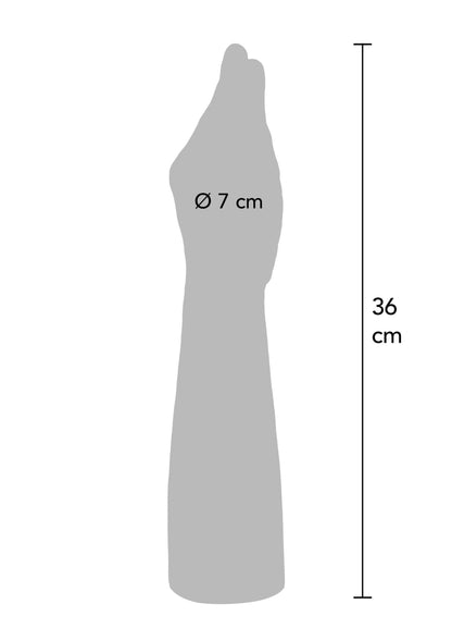 Estremo The Hand Dong PVC 36 cm pelle