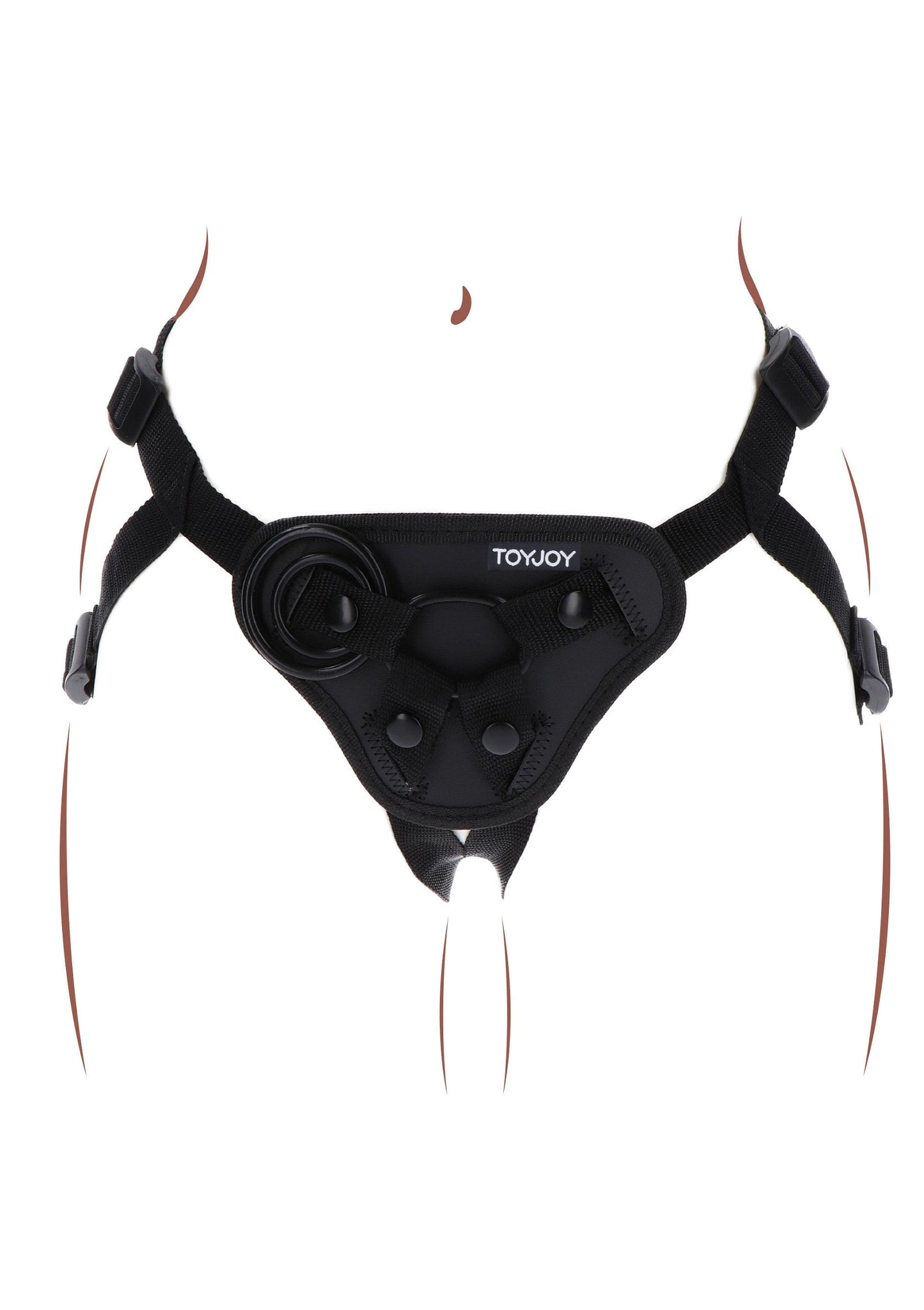 Imbracatura Strap-On nera