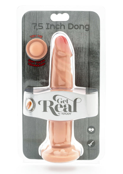 Dildo a doppia densità in TPE da 19 cm