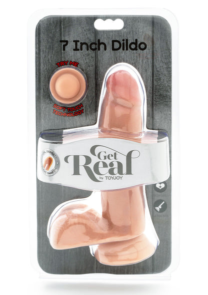 Dildo a doppia densità TPE 18 cm pelle