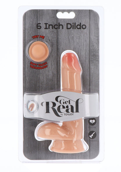 Dildo a doppia densità TPE 17 cm pelle