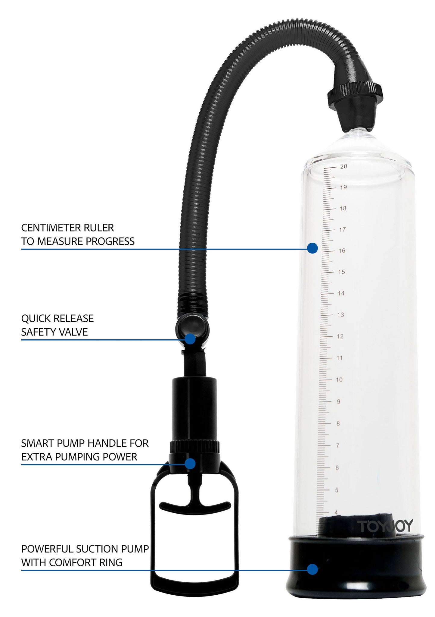 Pompa di potenza nera