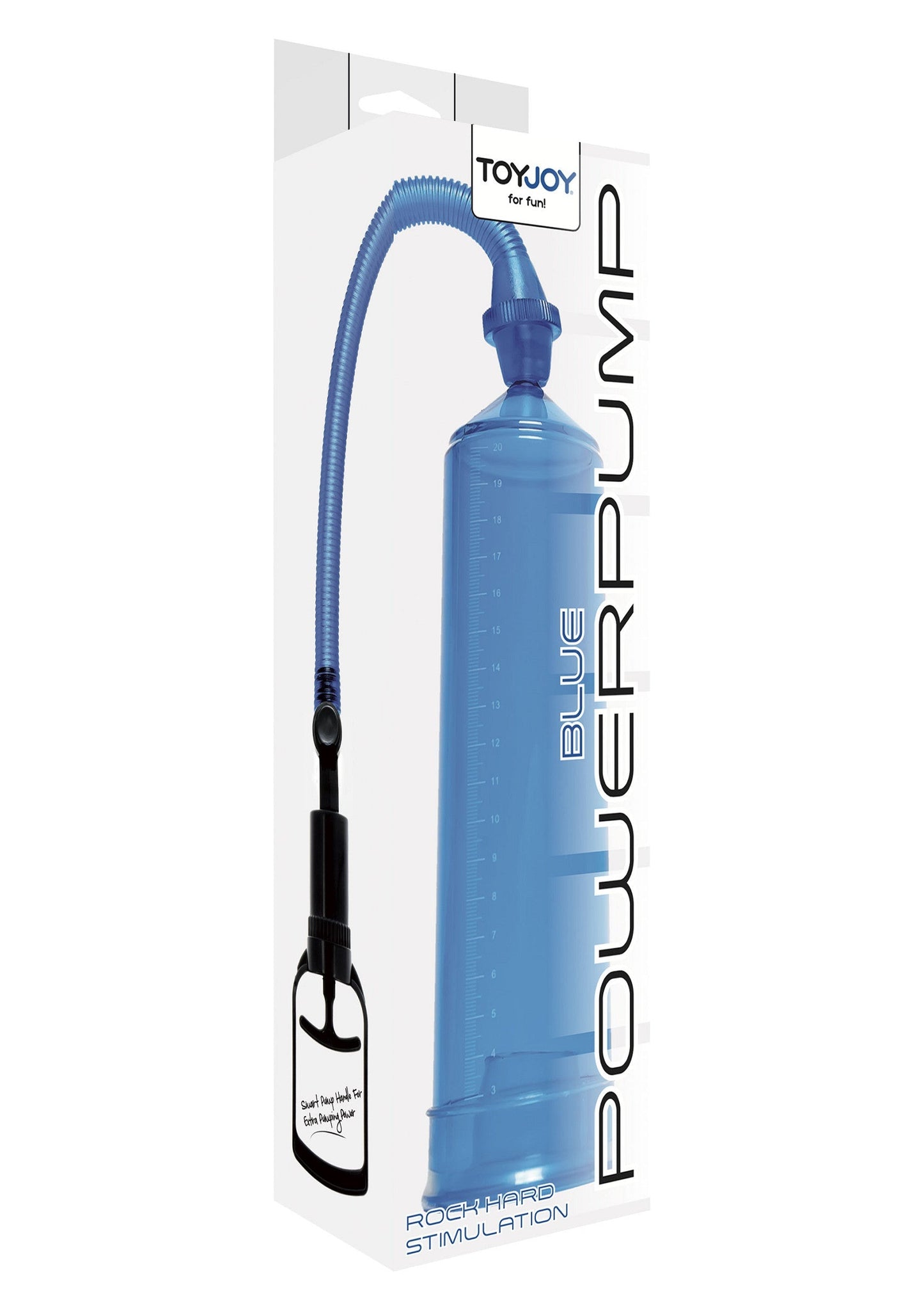 Pompa di potenza blu