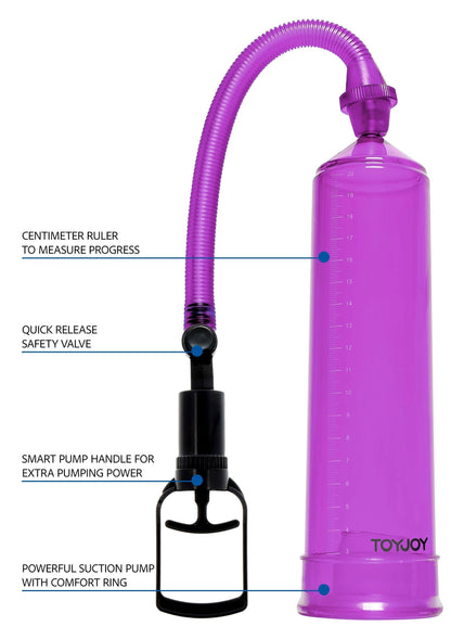 Pompa di potenza viola