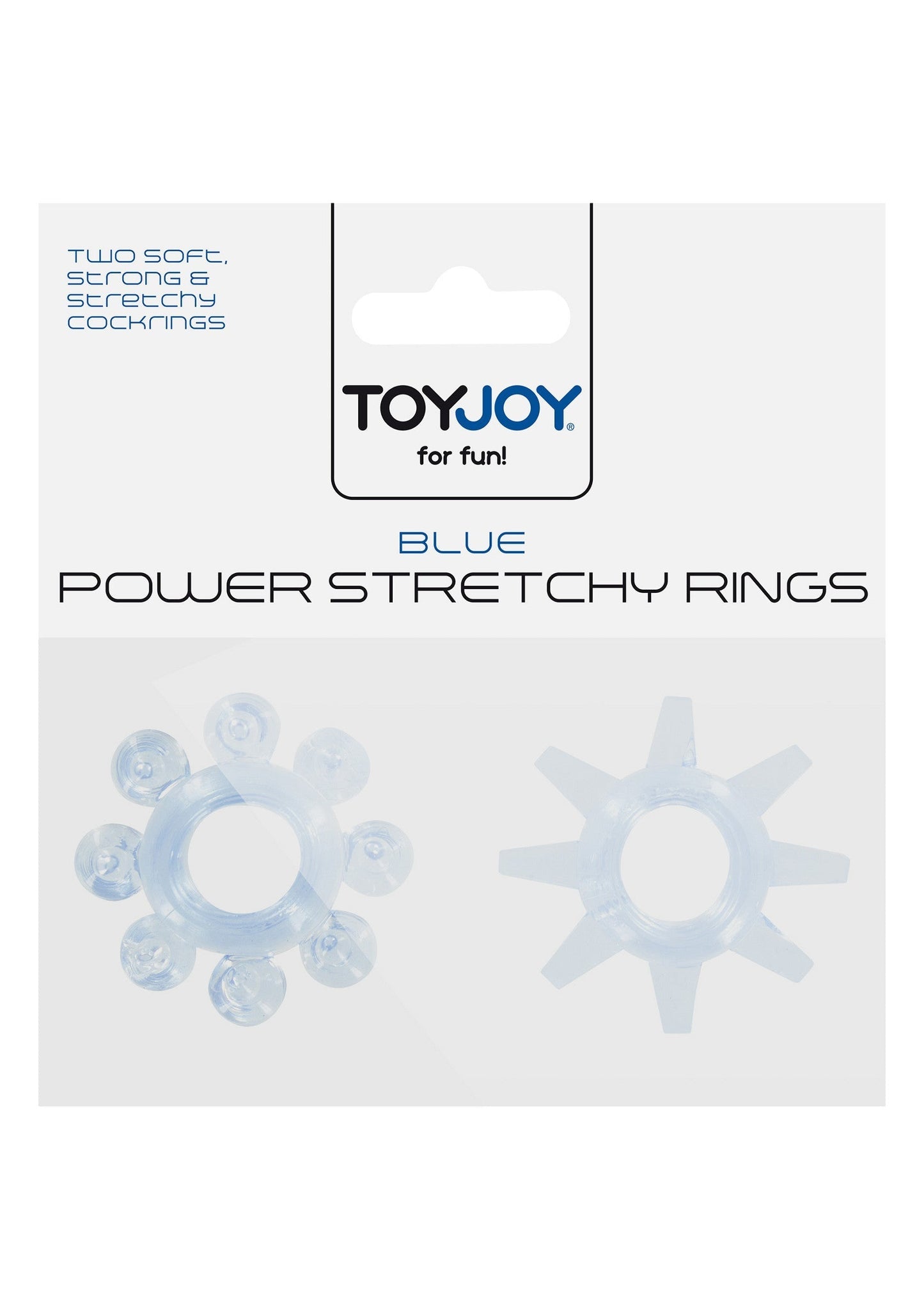 Anelli elastici Power Stretchy 2 pezzi blu