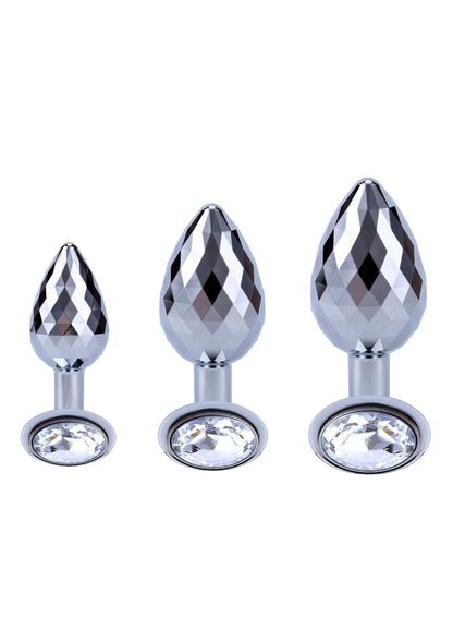 Disco Diamond Plug Piccolo argento