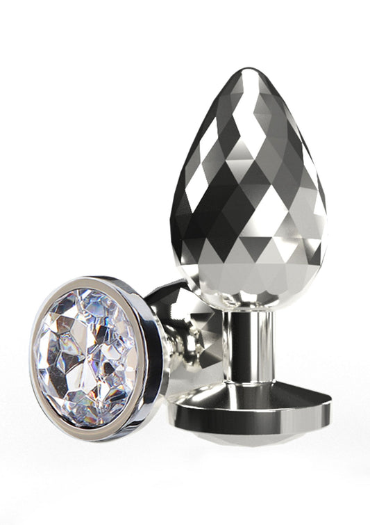 Disco Diamond Plug Medio argento