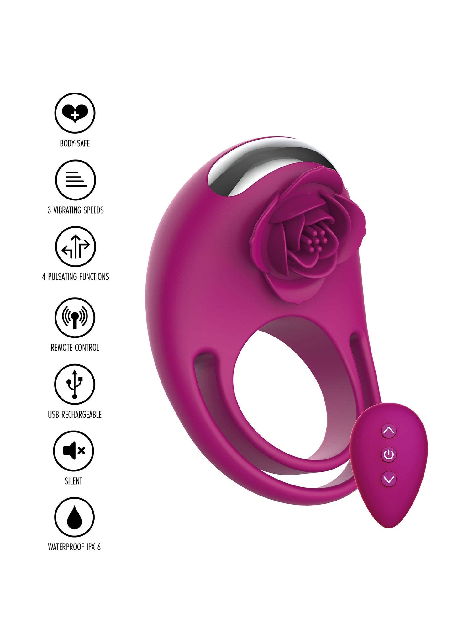 Mettici un anello C-Ring Remote fucsia
