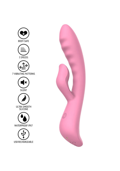 Il vibratore Belle Rabbit rosa