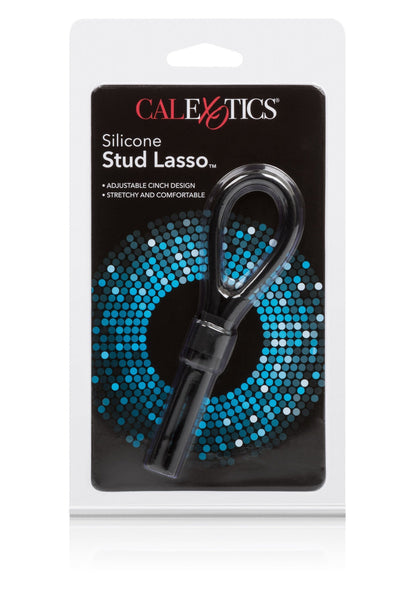 Lazo con perno in silicone nero
