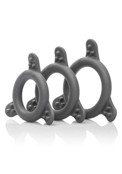 Set di anelli in silicone Pro Series neri