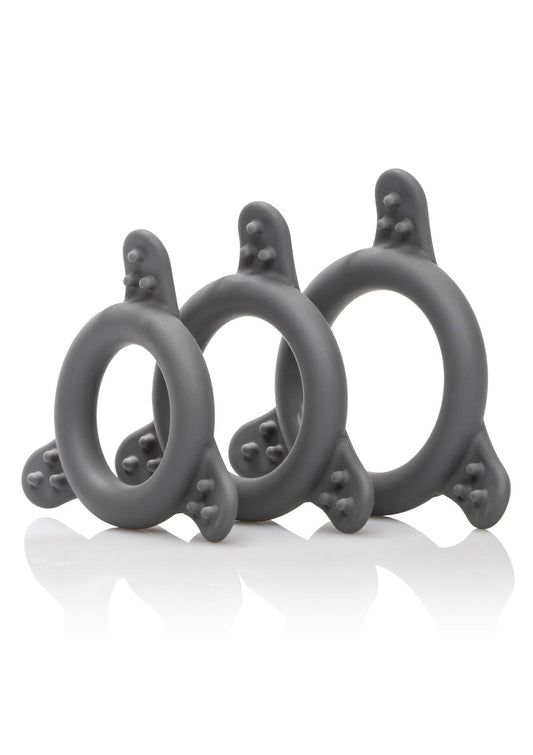 Set di anelli in silicone Pro Series neri