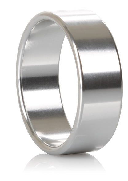 Anello in lega metallica extra large argento
