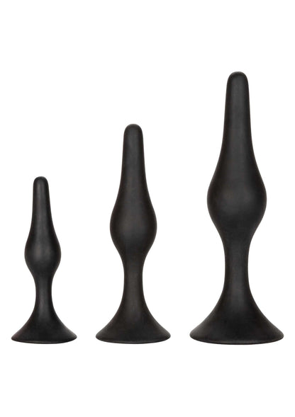 Kit di avvio anale in silicone nero