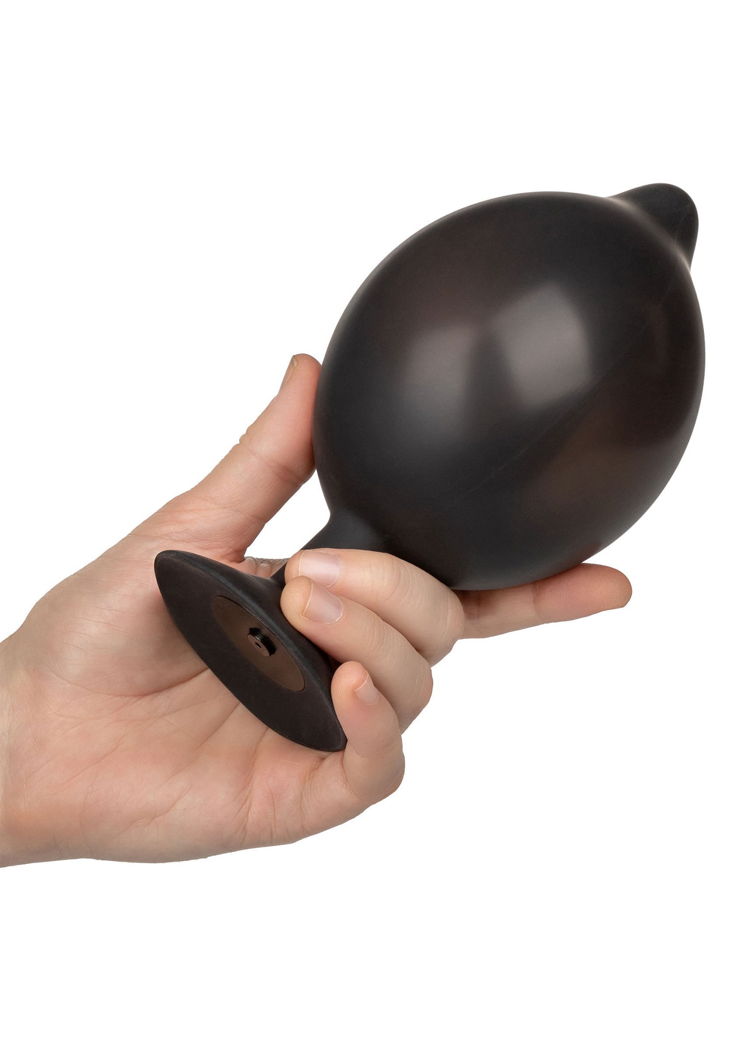 Spina gonfiabile in silicone XL nera