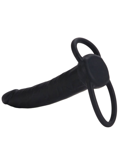 Doppio penetratore in silicone nero