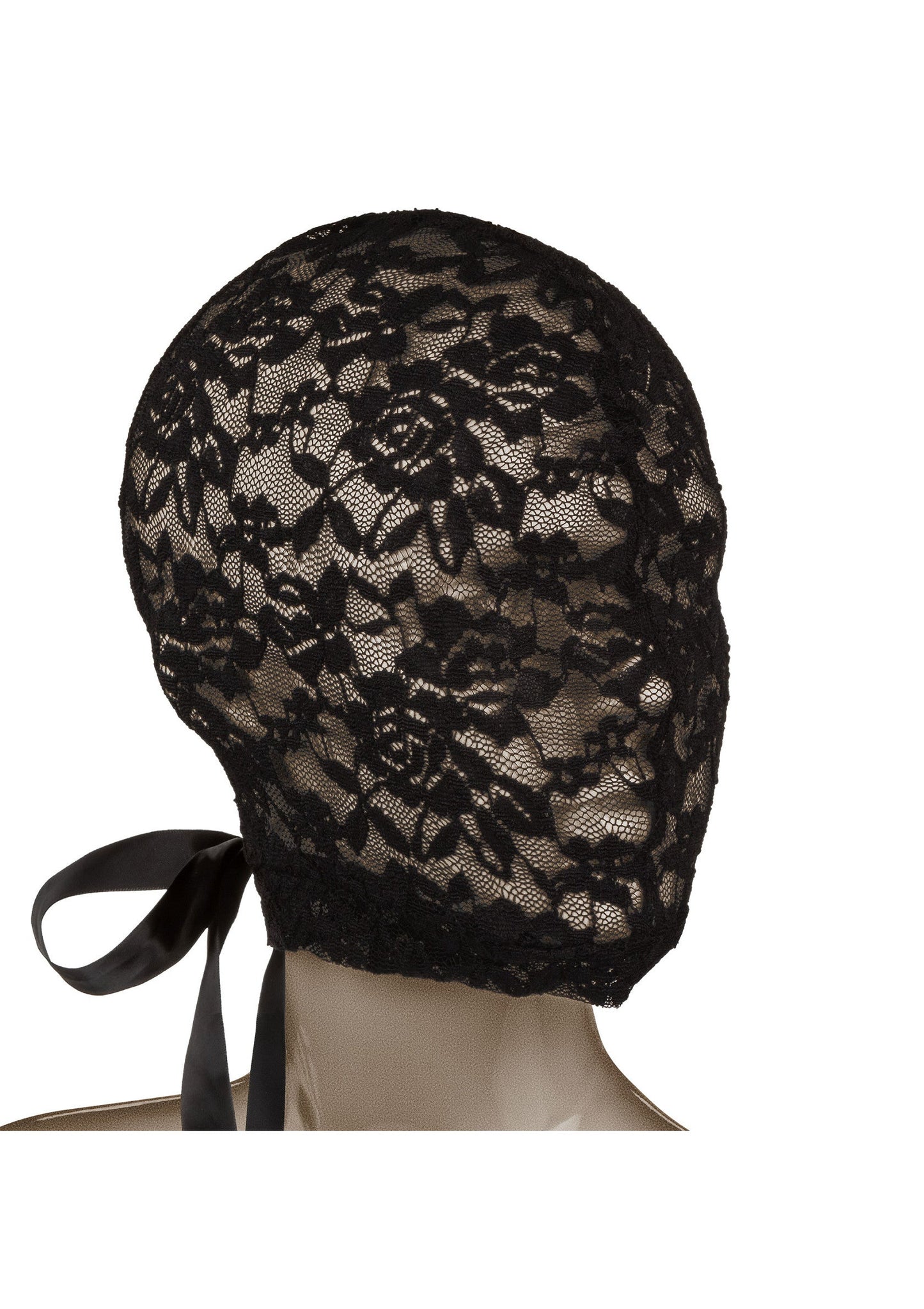 Corsetto Scandal con cappuccio in pizzo nero