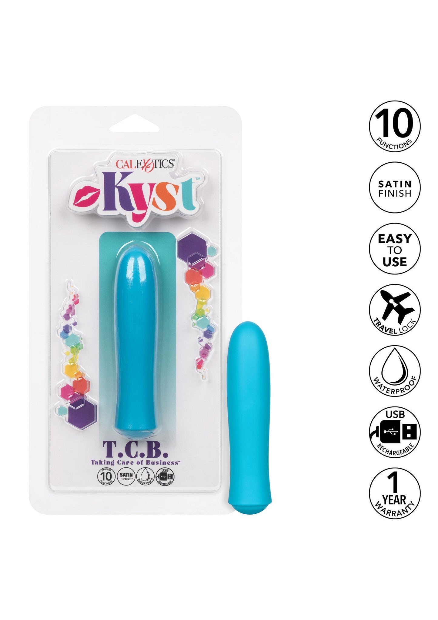 Vibratore Kyst TCB blu
