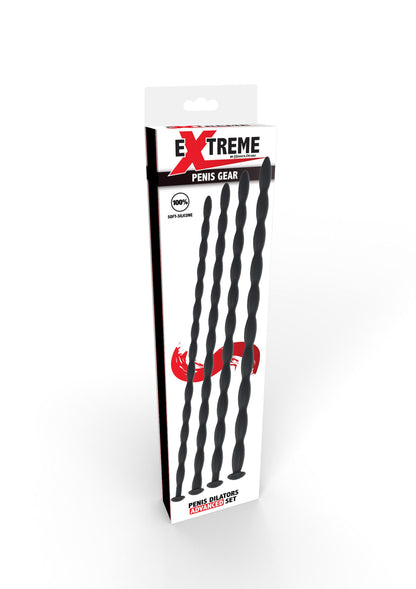 Set dilatatore per pene Advanced 4 pezzi nero
