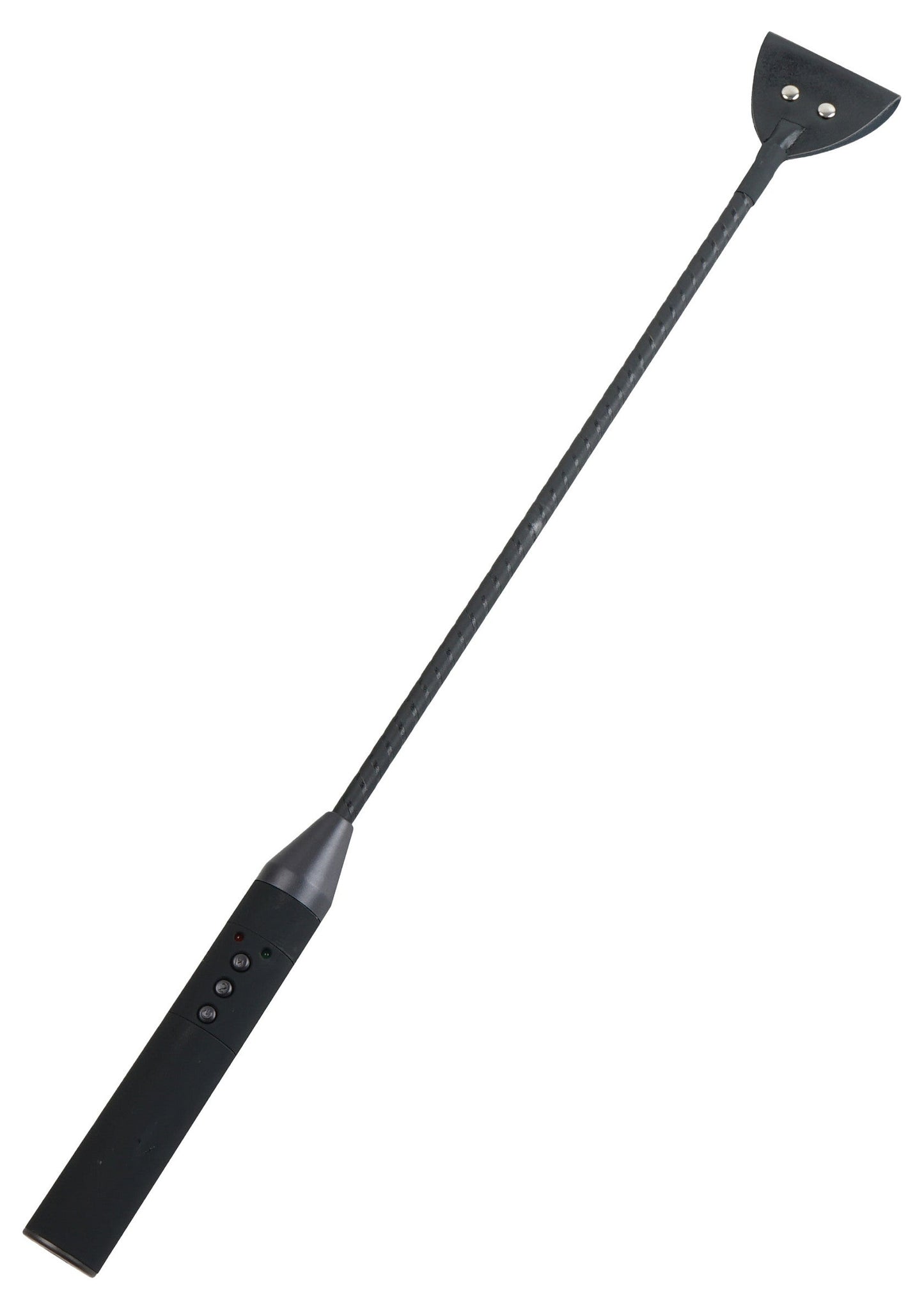 Frustino da equitazione elettroshock nero