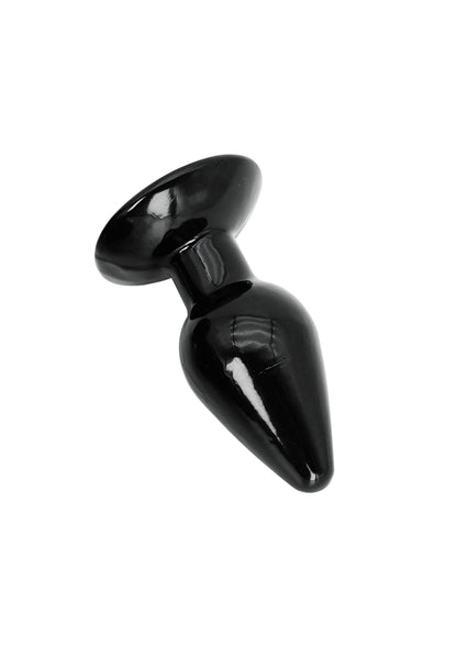 Plug anale Extra Large 18 cm nero